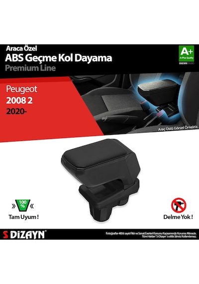 Peugeot 2008 2 Kol Dayama Kolçak Geçmeli Abs Siyah 2020 Üzeri