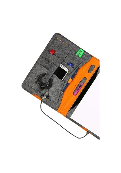 Yaratıcı Tasarım Keçe Tablet Kılıfı Organizer Tüm Markalara Uyar (494605528)