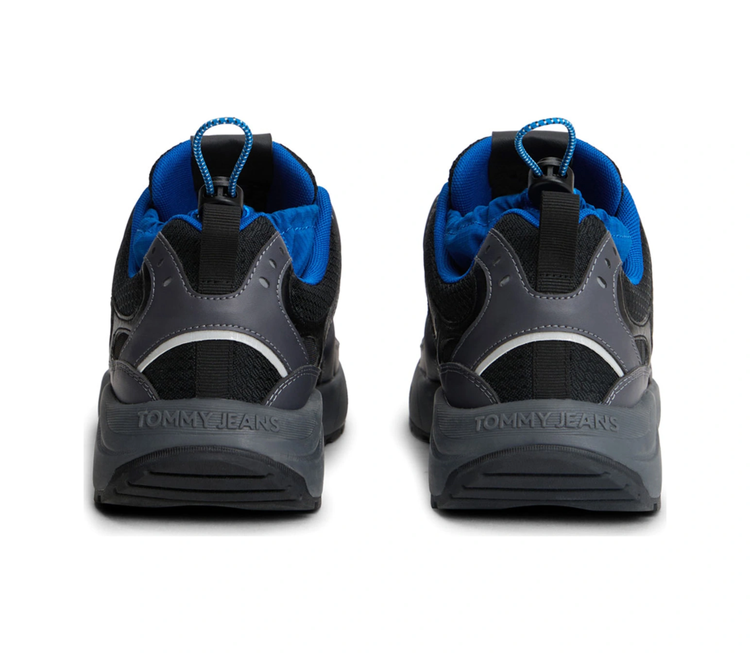 Tommy Hilfiger Tjm Runner Mıx Materıal Siyah Erkek Sneaker 000000000102265756 Siyah