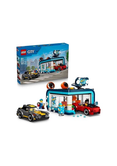 LEGO 60497 Lego City Otomatik Araç Yıkama 583 Parça +6 Yaş