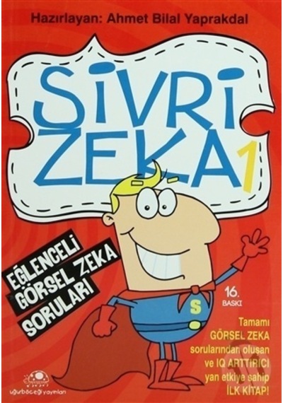 Uğurböceği Yayınları Sivri Zeka (Eğlenceli Görsel Zeka Soruları)