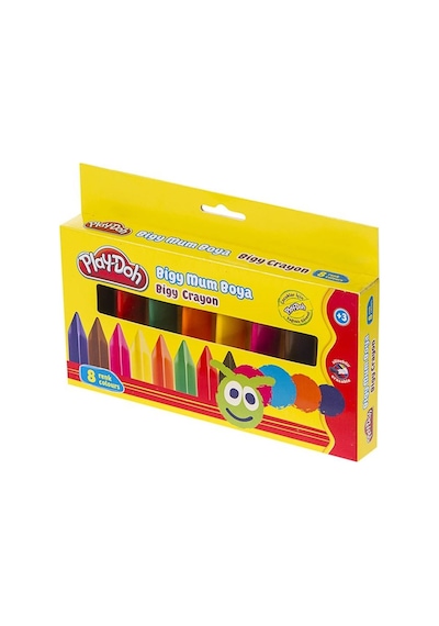 Play-doh 8 Renk Silinebilir Crayon Mum Boya Cr012