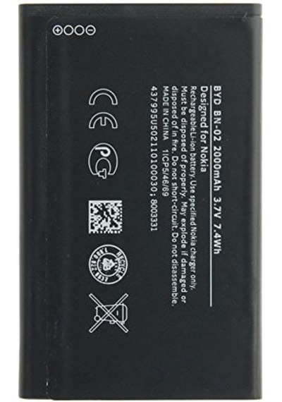Nokia Lumia Xl Bn-02 Batarya Pil 2000 Mah