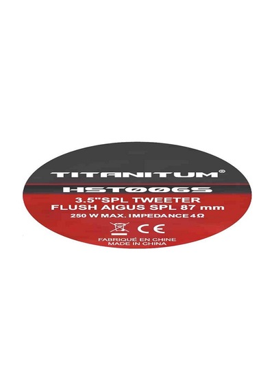 Tıtanıtum Hst006s Spl Tweeter 250w 10Cm