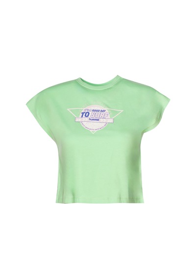 Hummel Afra Kısa Kollu Tişört 912065-7622 Yeşil