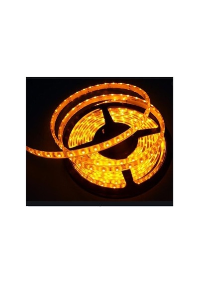 Dış Mekan Silikonlu Amber Renk Şerit Led Ct-4492