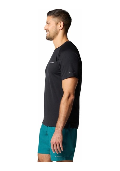 Columbia Ao0944 Alpine Chill Pro Ss Crew Erkek T-shirt-29965 Siyah