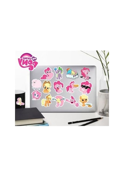 Defter, Suluk Ve Telefon İçin My Little Pony Temalı Sticker Seti Abanoz