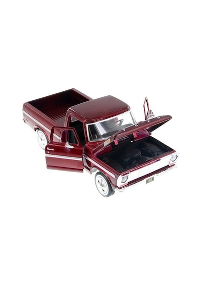 Motormax 1969 Ford F-100 Pickup 1/24 Ölçek Bordo Model Araba