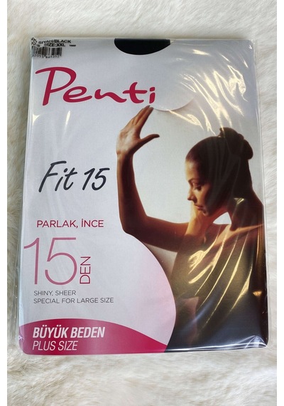 Kadın Siyah Fit 15 Külotlu Çorap. No Color Kadın Siyah Fit 15 Külotlu Çorap. No Color