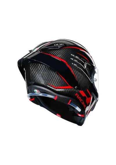 Agv Pista GP RR Performance Carbon Kapalı Kask Kırmızı Siyah