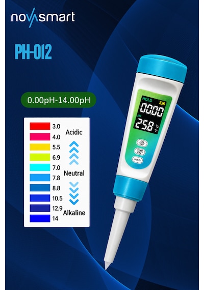 Ph-012 Yarı Katı Ve Sıvı Numuneler Için Dijital Ph Metre