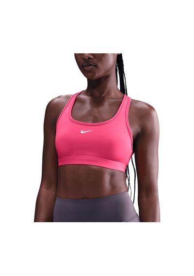 Nike Swoosh Dx6817-666 Hafif Destekli Dolgusuz Kadın Spor Sütyeni - Rush Pink Pembe