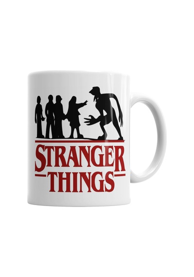 Stranger Things Kupa Bardak Porselen No31640 Karışık