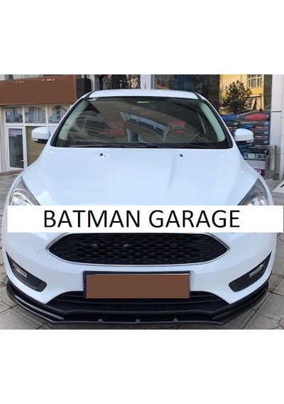 Ford Focus 3 Iıı Ön Tampon Lip Parlak Siyah 2012 - 2018
