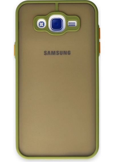 Newface Samsung Uyumlu Galaxy J7 Kılıf Montreal Silikon Kapak - Açık Yeşil Açık Yeşil