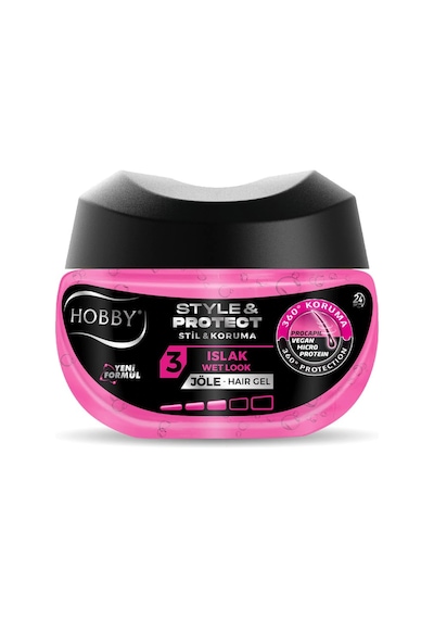 Hobby Style & Protect 360° Koruma Islak Saç Jölesi 400 ML