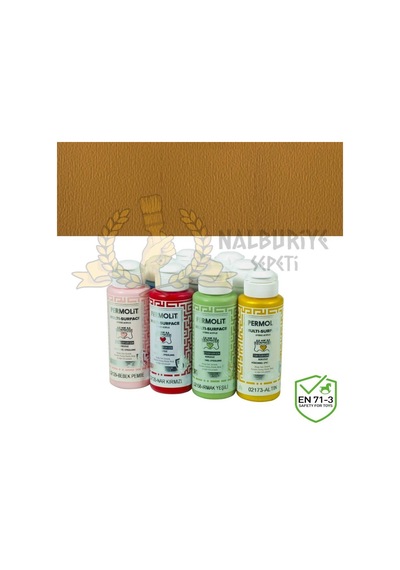Permolit Multi-Surface Akrilik Hobi Boyası Oksit Sarı 120 Ml.