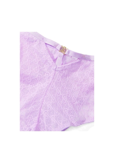 Victoria's Secret The Icon Dantelli Cheeky Külot İpeksi Lila