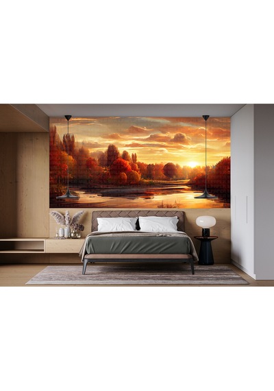 Artwork Doğa Poster Duvar Kağıdı Renkli