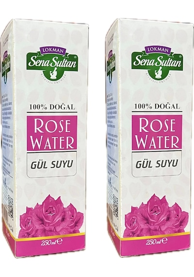 Lokman Sena Sultan Doğal Gül Suyu 2 x 250 ML