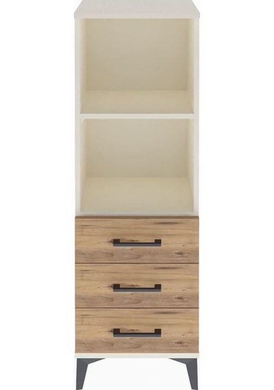 Arges Dolap 2 Raflı 3 Çekmeceli 44x30x134 Aytaşı-çam Aytaşı