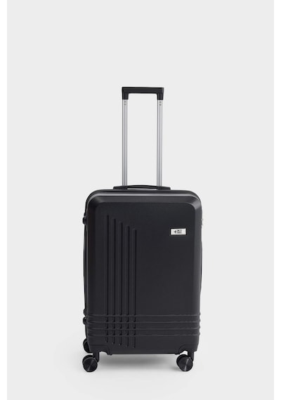 Defacto Unisex Sert Kapaklı Çekçekli Küçük Valiz H2404axnsbk60 Siyah-bk60