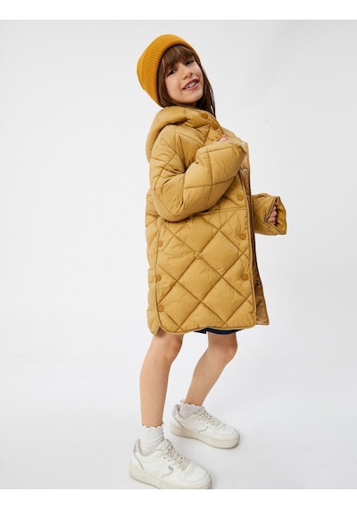 Koton Şişme Mont Kapşonlu Çıtçıt Detaylı Kapitone Hardal 4wkg00018aw 4WKG00018AW197 Hardal Koton Şişme Mont Kapşonlu Çıtçıt Detaylı Kapitone Hardal 4wkg00018aw 4WKG00018AW197 Hardal
