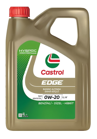 Castrol Edge Ll IV 0W-20 Tam Sentetik Motor Yağı 4 L