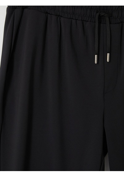 Lcw Vision Siyah Loose Fit Erkek Eşofman Altı