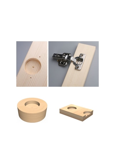 Ahşap Freze Ucu 15mm 20mm 25mm 30mm 35mm Panç Karot 5li Takım Uç