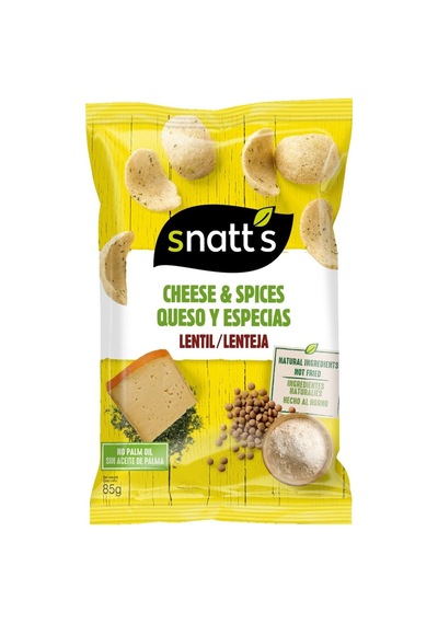 Snatt's Lentil Cips Peynir & Ot Fırınlanmış 85 G - 4 Adet Tarı