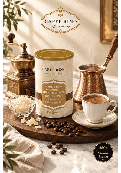 Caffe Rino Damla Sakızlı Türk Kahvesi 250 G
