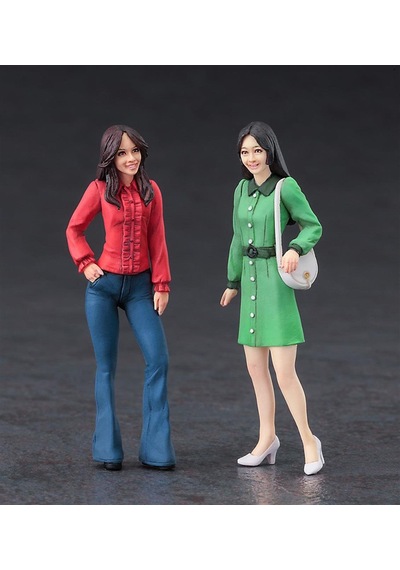 1/24 70 Li Yılların Kızları Maketi, Hasegawa 29106