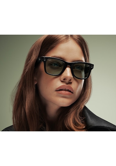 Ray-Ban Meta Wayfarer Gen2 RW4012 601/1M 53 Beden Şeffaf-Yeşil