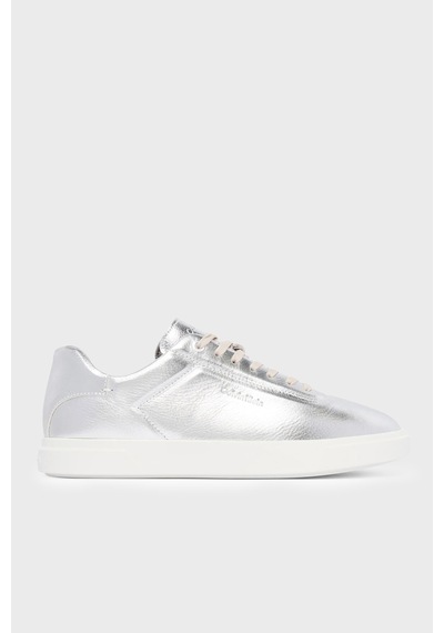 Calvin Klein Deri Logolu Sneaker Ayakkabı Hw0hw03289pe6 Bayan Ayakkabı Hw0hw03289 Pe6 Gri