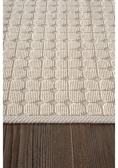 Sakura Sk009a Doğal Pamuk 2'li Banyo Paspas Seti 60x100 60x50cm Kaymaz Taban Makinada Yıkanabilir Kemik