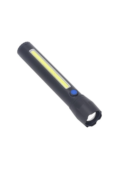 Powermaster Pm-14621 Metal Şarj Edilebilir Zoomlu 4 Çalışma Modlu Power Led El Feneri