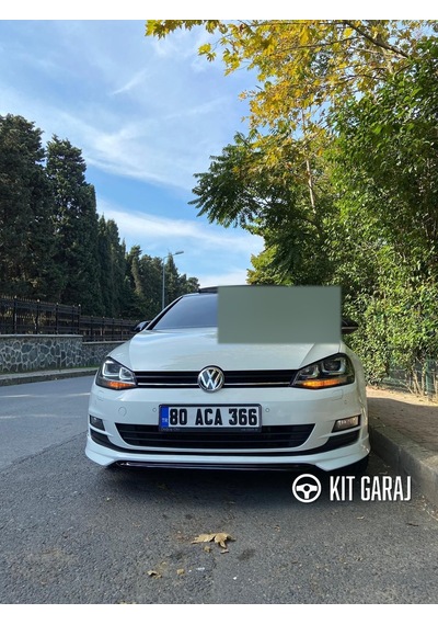 Kit Garaj Golf 7 Abt Ön Ek Plastik Boyasız