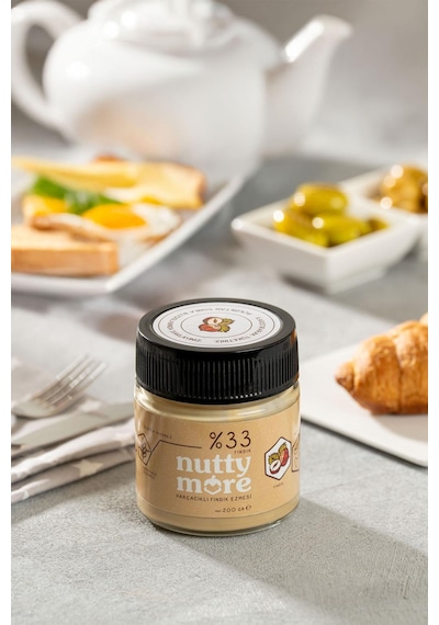 Nutty More %33 Fındık Parçacıklı Fındık Ezmesi 200 Gr