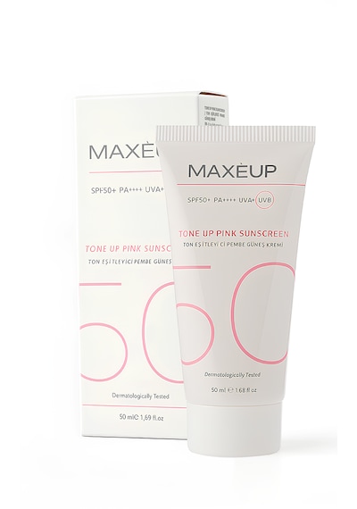 Maxeup Ton Eşitleyici Aydınlatıcı Renkli Güneş Kremi SPF50+ 50 ML﻿﻿
