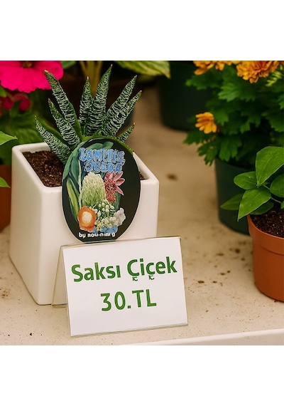 A Tipi Yatay Pleksi Föylük 9x6cm 10lu Paket Şeffaf
