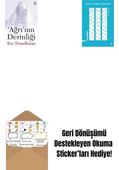 'ağrı'nın Derinliği + Kıyı Kitabı + Okuma Sticker'ları
