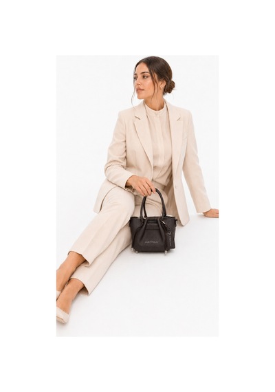Just Polo Kadın Günlük Veya Özel Kullanıma Uygun Ayarlanabilir Askılı Şık El & Omuz Çantası Tote Bag Kahverengi