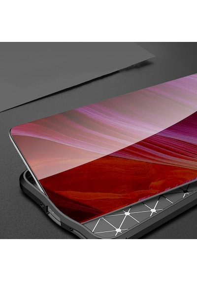 Xiaomi Mi 13 Lite Kılıf Deri Görünümlü Silikon Kamera Korumalı Üstün Koruma Pazarplus Siyah