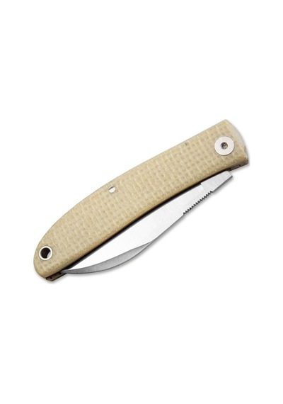 Fox Knives Livri Micarta Coyote Kamp Çakı Krem