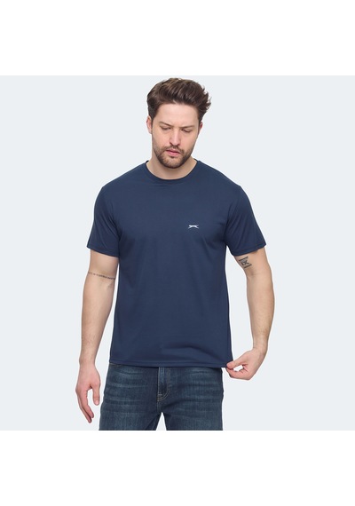 Slazenger KRATER Erkek  Lacivert Tişört