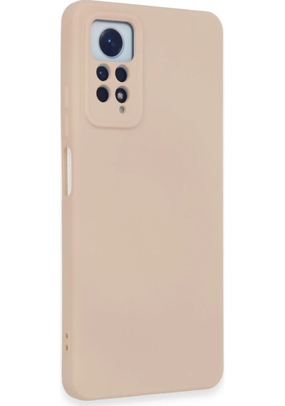Cosmotex Newface Xiaomi Redmi Note 12 Pro 4g Kılıf Nano İçi Kadife Silikon - Pudra