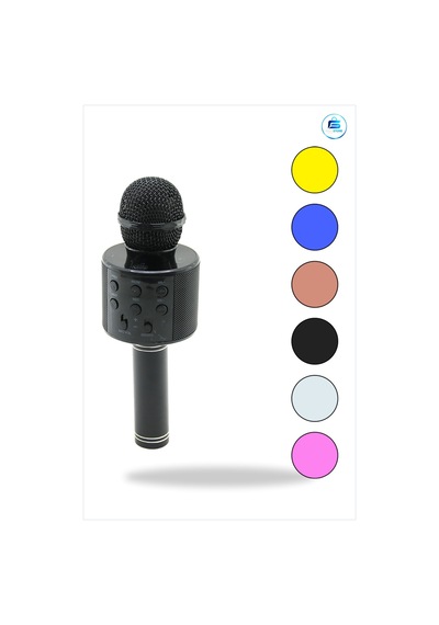 Kablosuz Karaoke Mikrofon Hoparlör 800mah Usb Tf Aux Bluetooth Ta