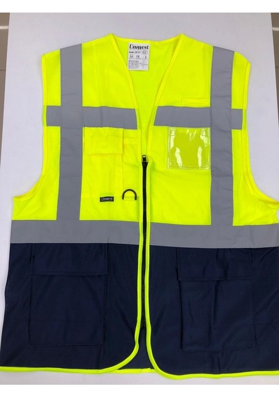 Uniwest Uw-216 Cepli Mühendis Yönetici Yeleği Belgeli